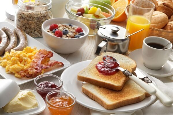 food, breakfast, fruit